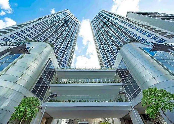 Hotel Lovely 2-bedroom Loft With Panoramic Skyline View Manila