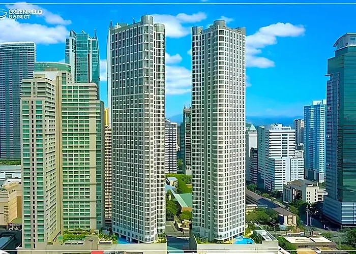 Hotel Lovely 2-bedroom Loft With Panoramic Skyline View Manila